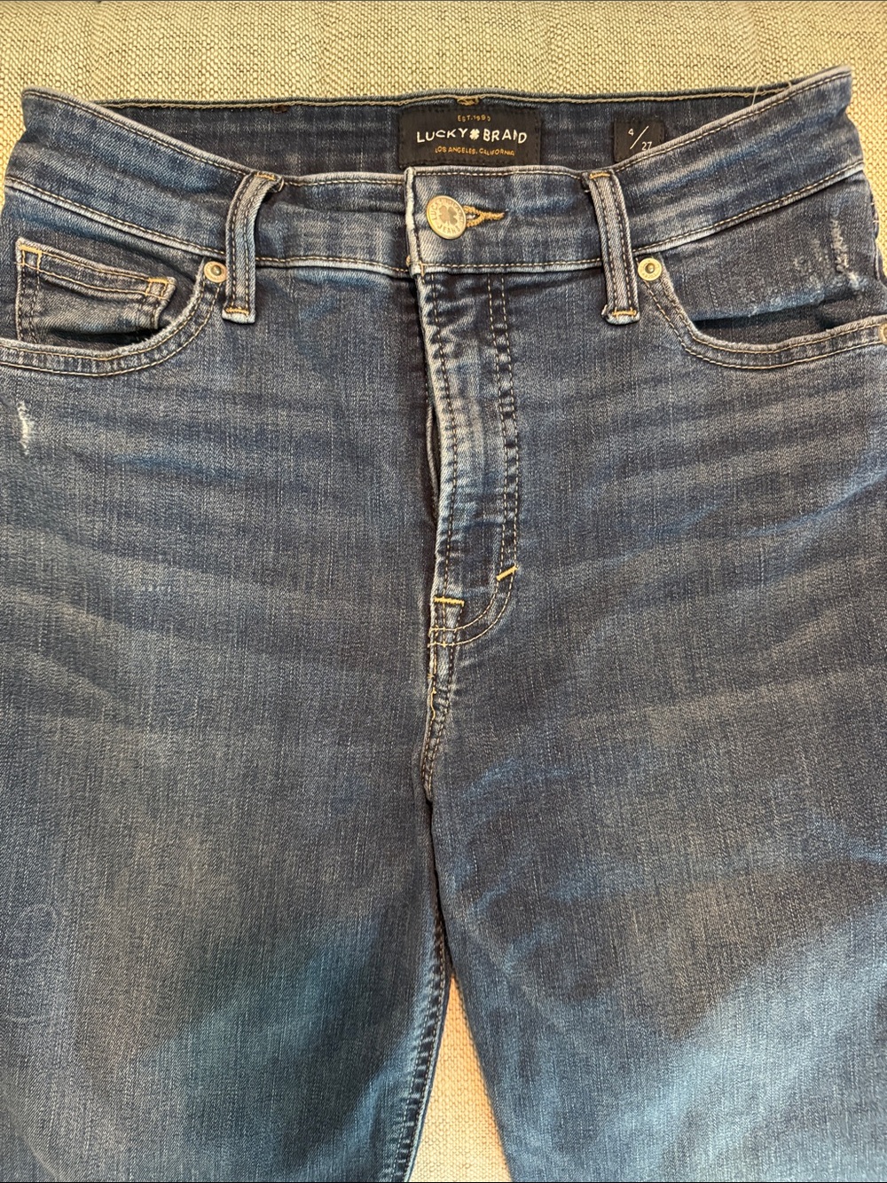Lucky Brand Women's Skinny Jeans in Indigo Blue